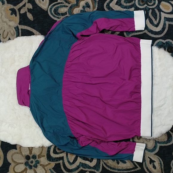 Free People Teal and Berry Retro Active Jacket Size L - Picture 12 of 15